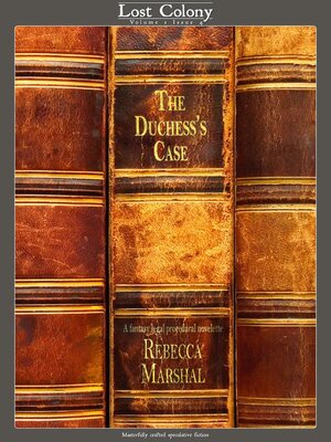 cover image of The Duchess's Case
